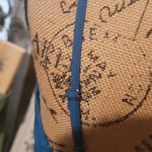 The Drop Blue Shapphire Bralette Top Size L - Picture 3 of 5